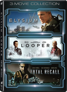 3-Movie Collection Elysium / Looper / Total Recall DVD