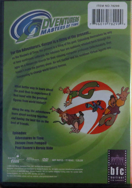 Adventurers: Masters of Time 2005 DVD