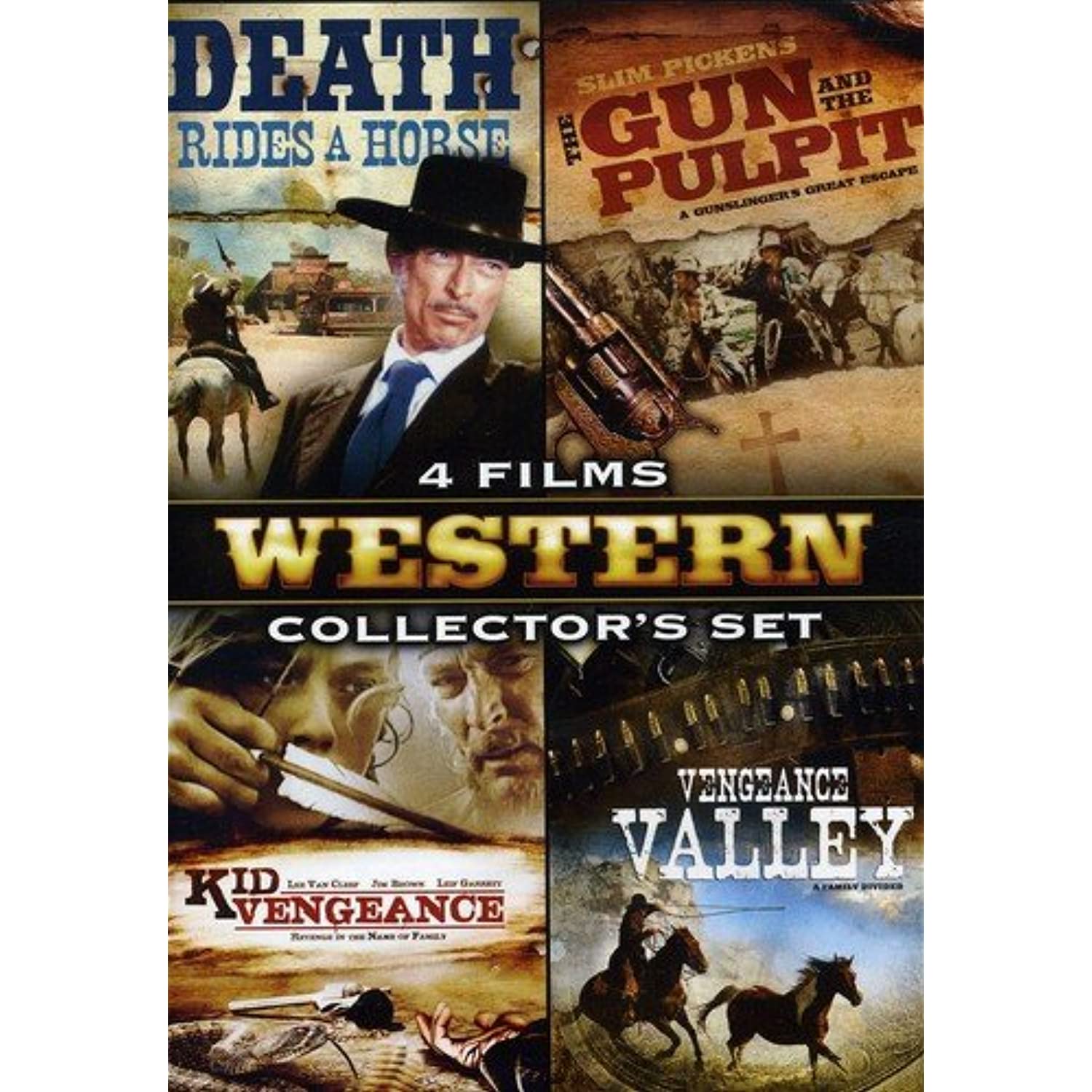 Classic Westerns Collector's Set 4 Films DVD