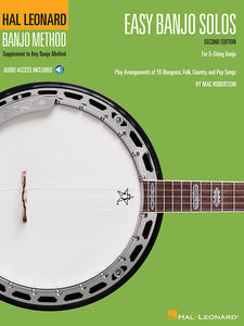 Easy Banjo Solos for 5-String Banjo -¦Second Edition