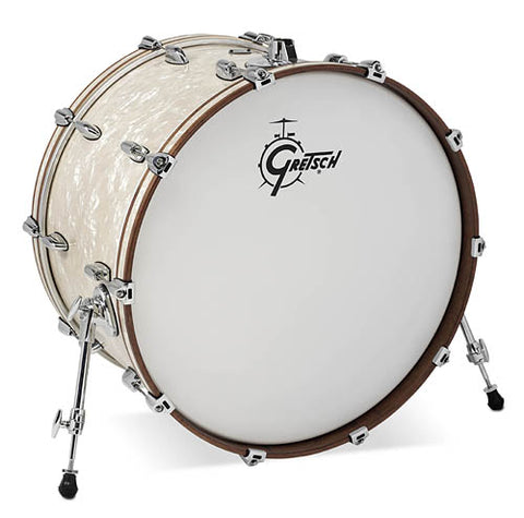 Gretsch Renown 14x24 Bass Drum Vintage Pearl