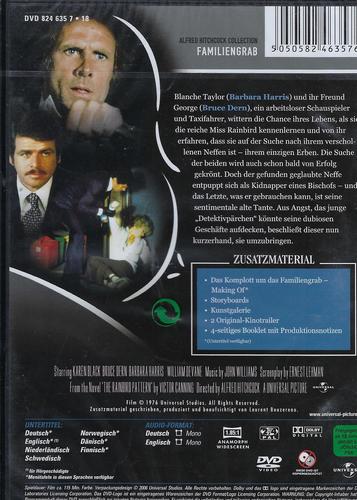 Family Plot Hitchcock Selection Import DVD