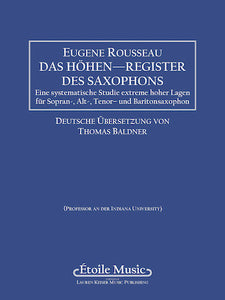 Saxophone High Tones - German Edition