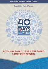 40 Days in the Word Small Group Study DVD