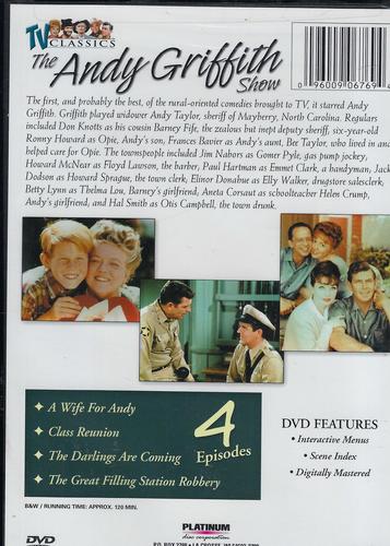 Andy Griffith Show 4 Episodes DVD