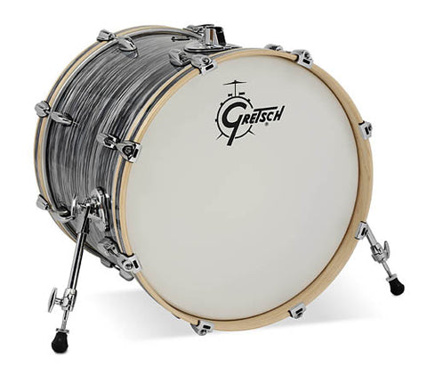 Gretsch Renown 16x20 Bass Drum Silver Oyster Pearl