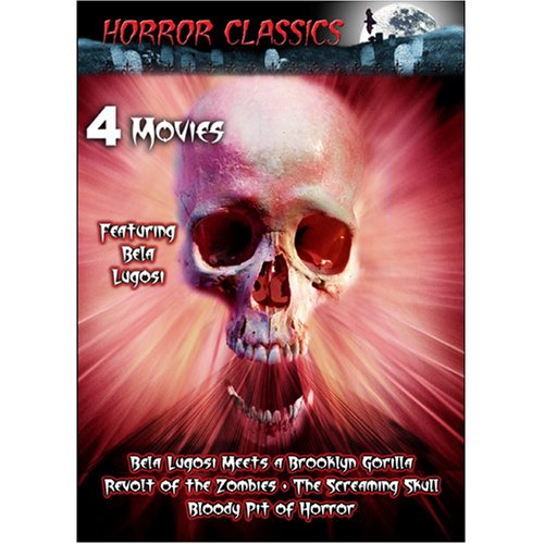 Bela Lugosi Horror Classics 4 Movies DVD