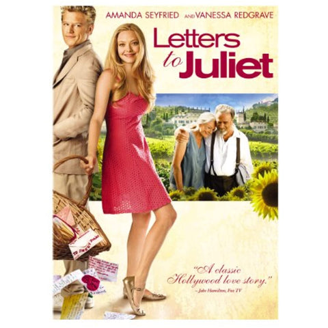 Letters to Juliet DVD