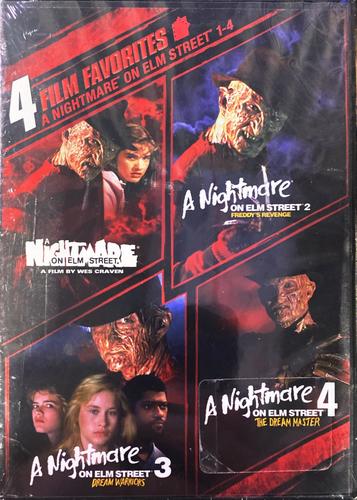 A Nightmare on Elm Street 1-4 DVD