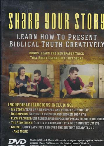 Brett A. Myers Stories Using Illusions to Share Your Faith DVD