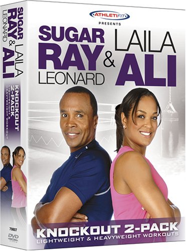Sugar Ray Leonard & Laila Ali: Knockout Two-Pack [DVD] DVD