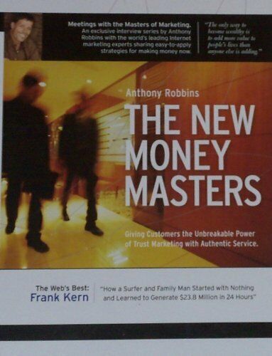 Anthony Robbins - The New Money Masters - with Frank Kern Brand New DVD