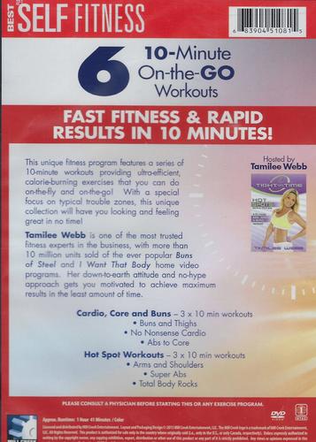 6-Pack Express - Six 10-Minute On-The-Go Workouts DVD