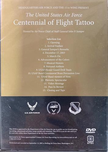 Centennial of Flight Tattoo United States Air Force DVD