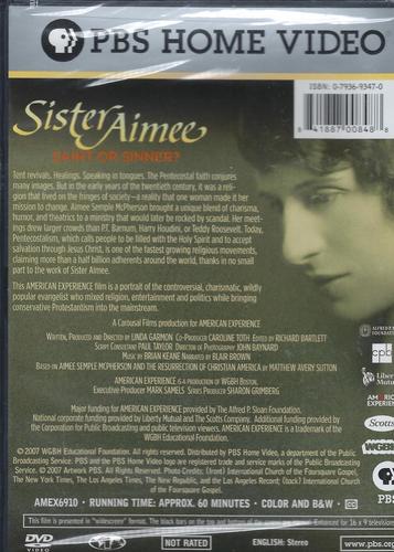 American Experience - Sister Aimee DVD