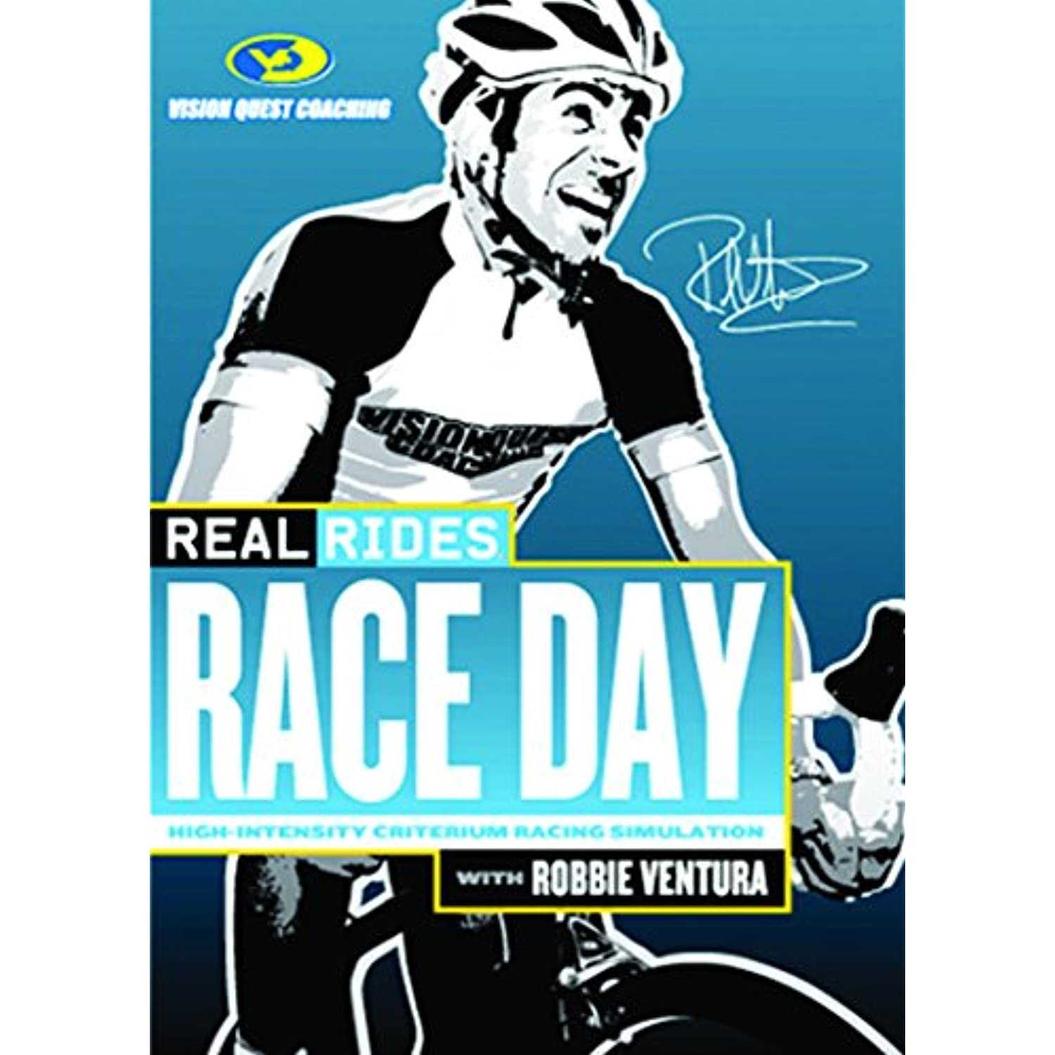 CycleOps Real Rides Raceday Robbie Ventura DVD
