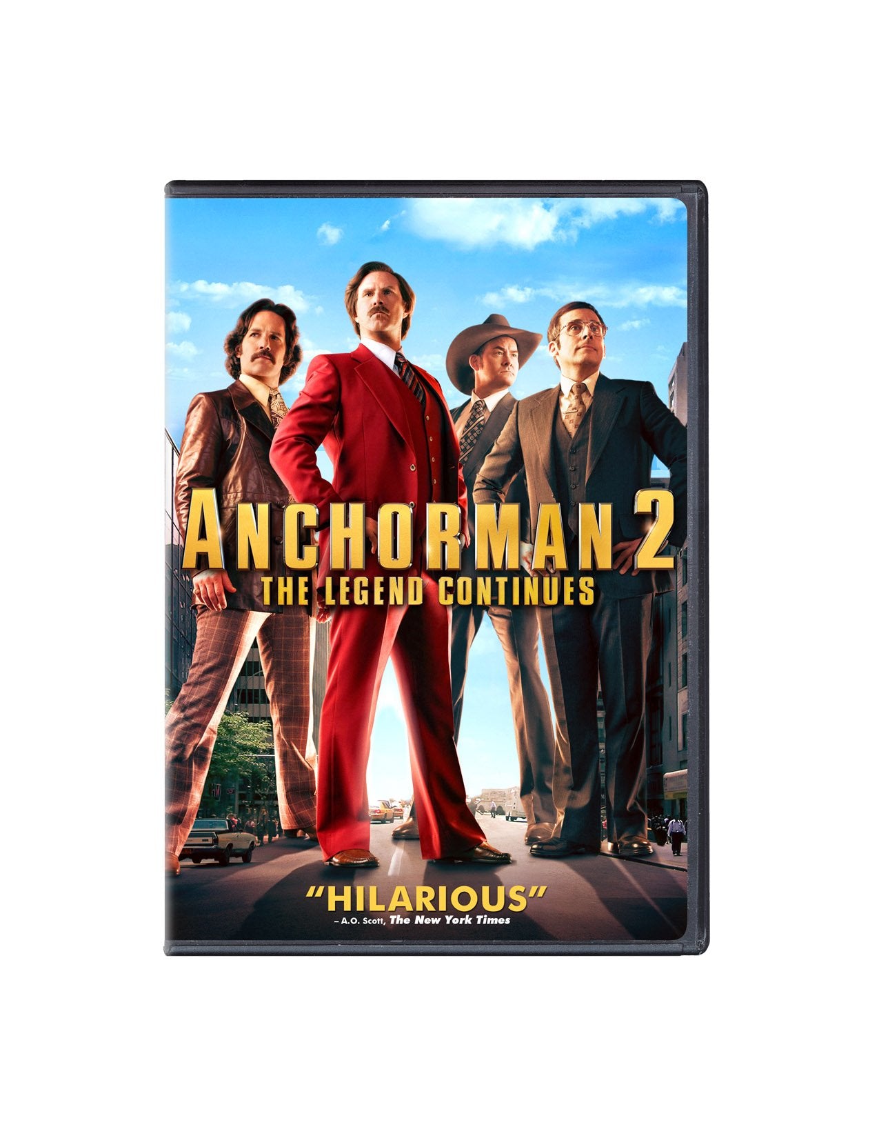 Anchorman 2: The Legend Continues DVD