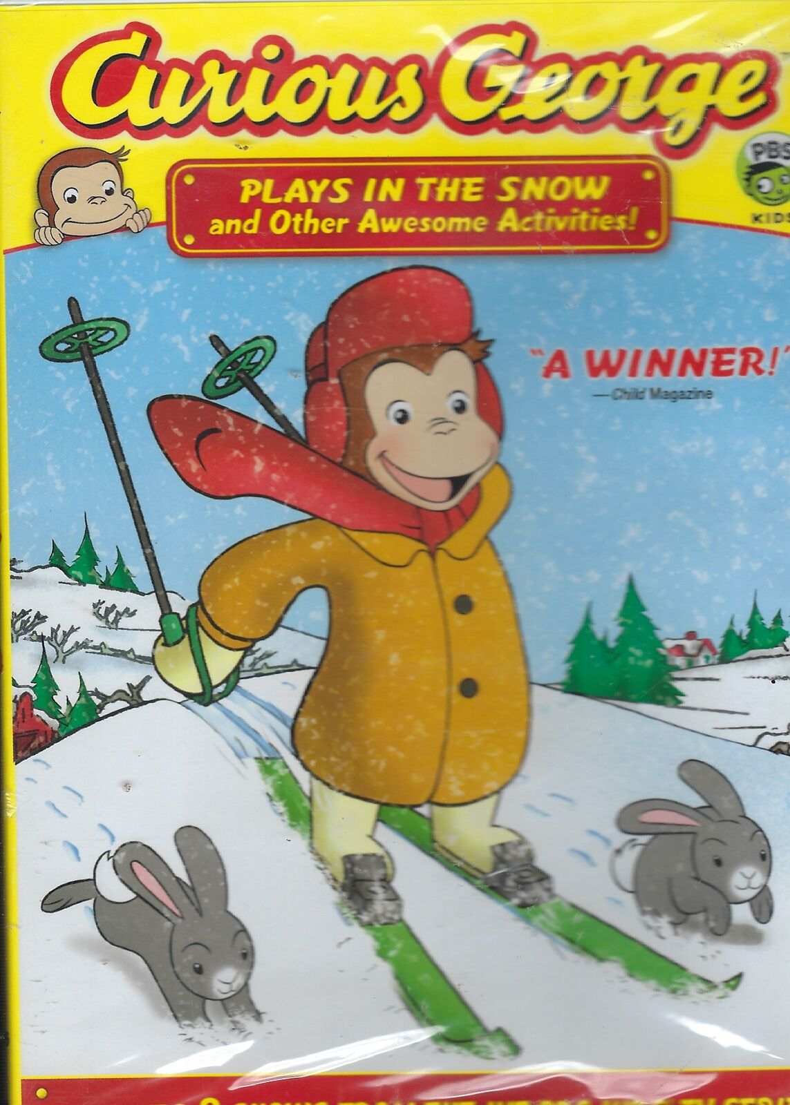 Curious George Plays In The Snow Brand New DVD