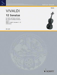12 Sonatas, Op. 2 - Book 2 for Violin and Basso Continuo (Violoncello ad lib.)