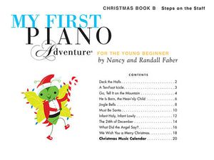 My First Piano Adventure® Christmas - Book B