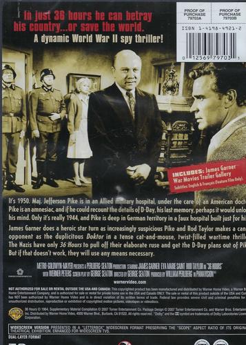 36 Hours (James Garner) DVD